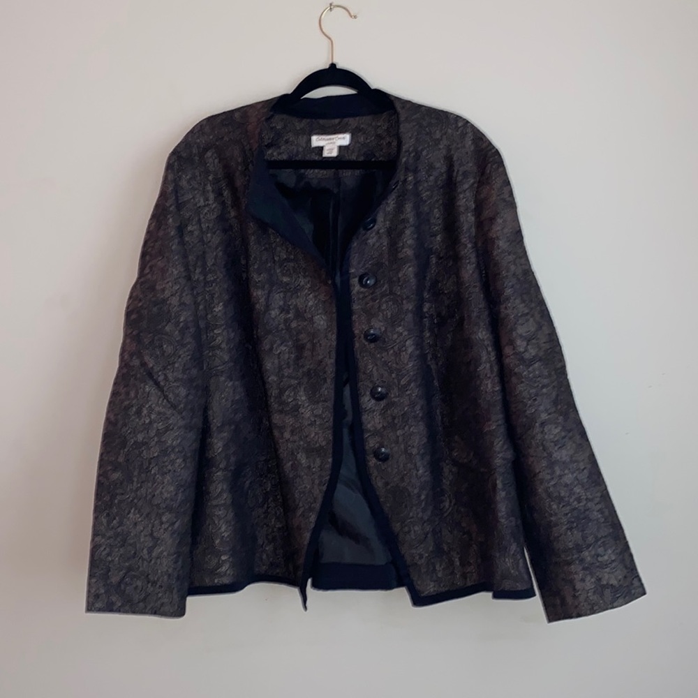 Coldwater Creek Shaped Blazer 18